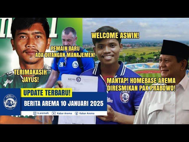 RESMI!! Aswin Resmi Bergabung dengan Arema! Terimakasih Jayus Hariono! Update Bursa Transfer Arema