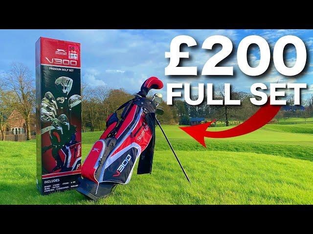 CHEAP PACKAGE SET CHALLENGE | £200 GOLF CLUBS