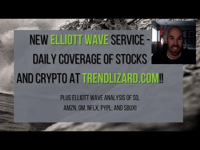 New Daily Elliott Wave Service of Stocks and Crypto at TrendLizard.com! Watch to learn more!