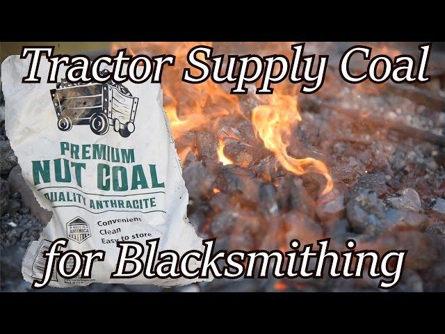 Tractor Supply Coal - Does it work? Blacksmithing | Iron Wolf Industrial