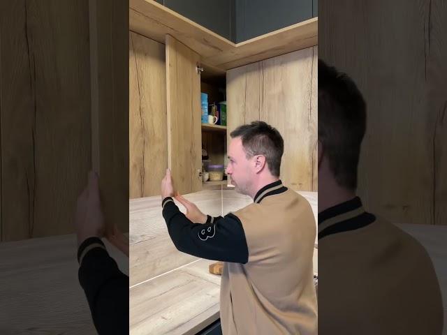 Используй угол кухни с умом! Все гениальное просто