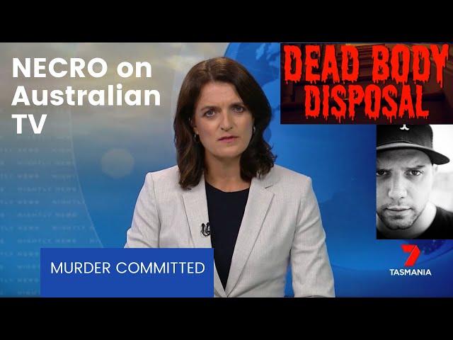 NECRO on Australian TV (Jack Sadler murder of Jake Anderson-Brettner) DEAD BODY DISPOSAL Track