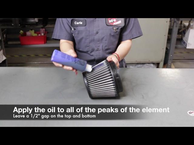 How to clean an aFe POWER Pro 5R Universal Air Filter