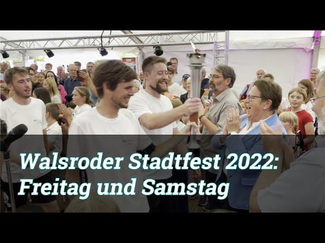 Stadtfest 2022: Freitag und Samstag