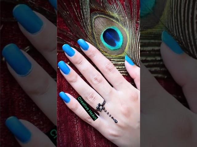 Ring Mehndi Design  | Simple Mehndi Design | Creative Heart