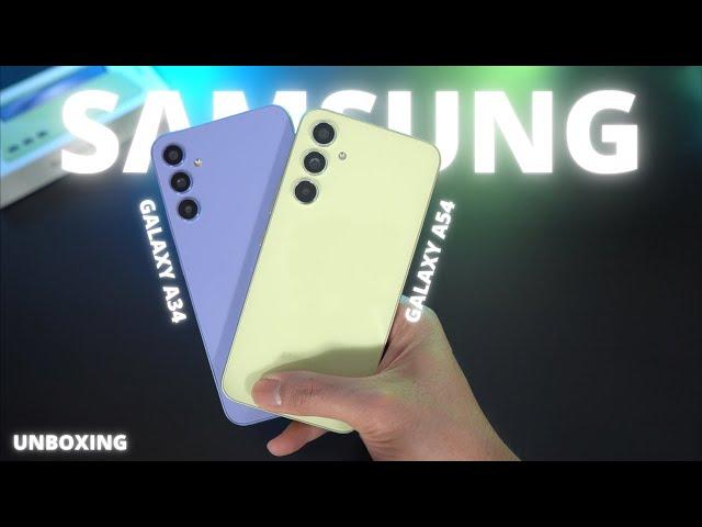 SAMSUNG Galaxy A54 / SAMSUNG A34 (Prise en main) : Les rois du milieu de gamme ! Lequel choisir ?