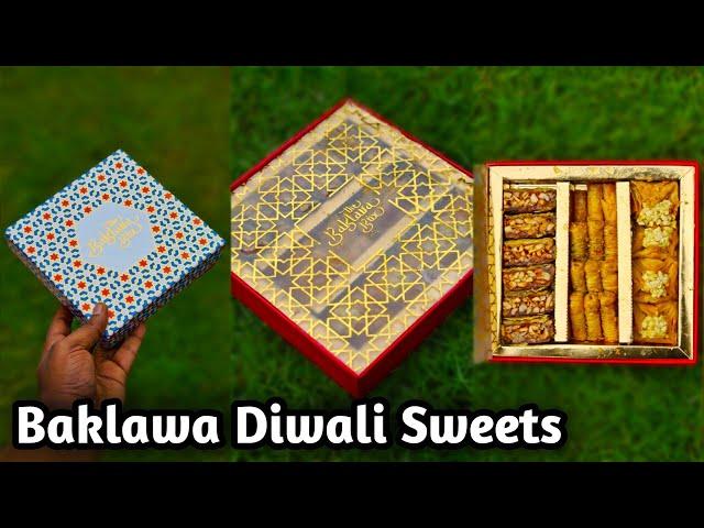 Baklawa Diwali Sweets | Diwali 2021 | Deepavali Sweets | North Indian Sweets | One Roof | #Shorts |