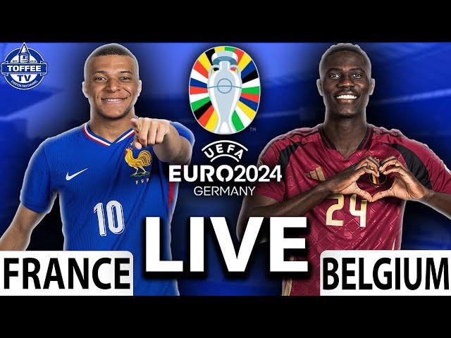 FRANCE 1-0 BELGIUM LIVE | ROUND OF 16 | EURO 2024