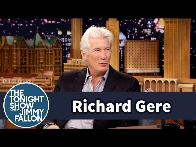 Richard Gere Gets the Tonight Show Crowd Riled Up