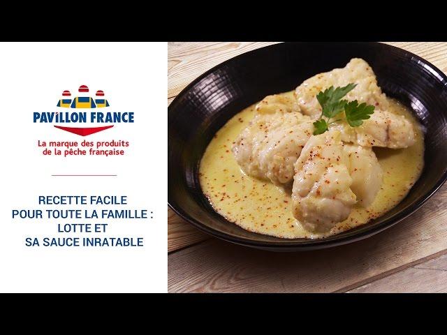 Recette pour toute la famille : Lotte et sa sauce inratable