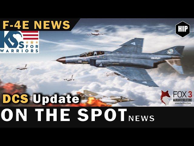 DCS F4 Phantom Performance Info | New User Experience | Syria New Airports | FOX3 Skills Showdown