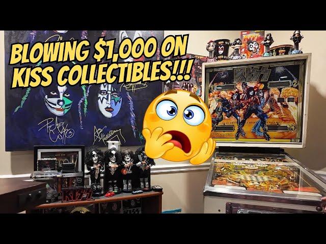 Blowing a GRAND on Vintage KISS Collectibles! Yikes!