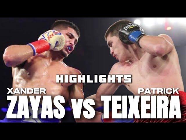 XANDER ZAYAS VS PATRICK TEIXEIRA HIGHLIGHTS