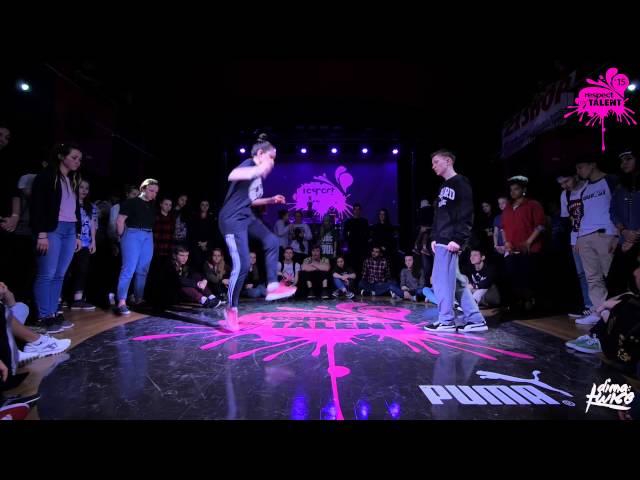 RESPECT MY TALENT-2015 | HOUSE BEGINNERS 1/8 | ANASHKIN VALERIY (WIN) VS KHARKOVSKAYA