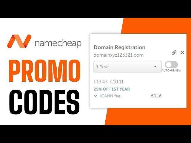 Namecheap Promo Code - NEW EXCLUSIVE COUPON CODE 2025