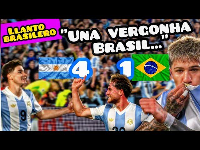 Relatores BRASILEROS admiten "La mayor vergüenza de la historia"