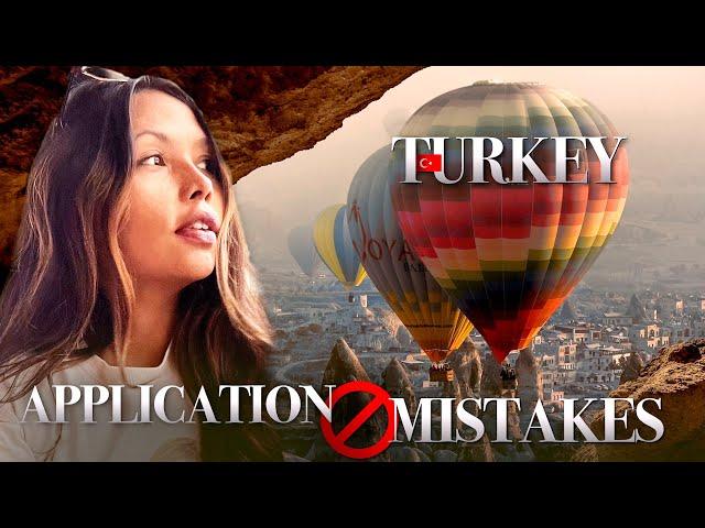 Avoid THESE Turkey Visa Application Mistakes ( Common Rejection Reasons )