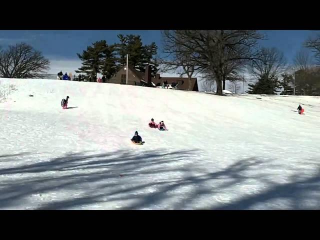 Eli Sledding