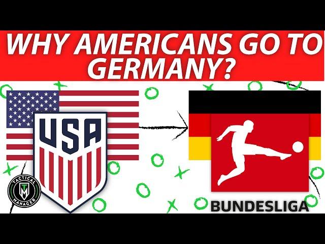 Why young USA players head to the Bundesliga? USMNT World Cup Prediction !