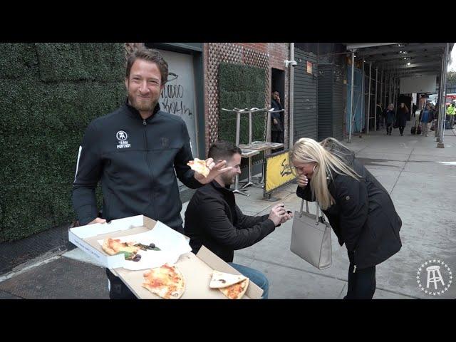 Barstool Pizza Review - Serafina Pizza (Bonus Marriage Proposal)