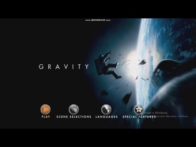 Gravity (2013) DVD Menu Screen heathernew