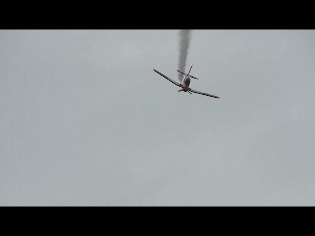 スイス空軍 航空ショー １ Swiss Armed Forces Air show PC-7 Team 2018 0902