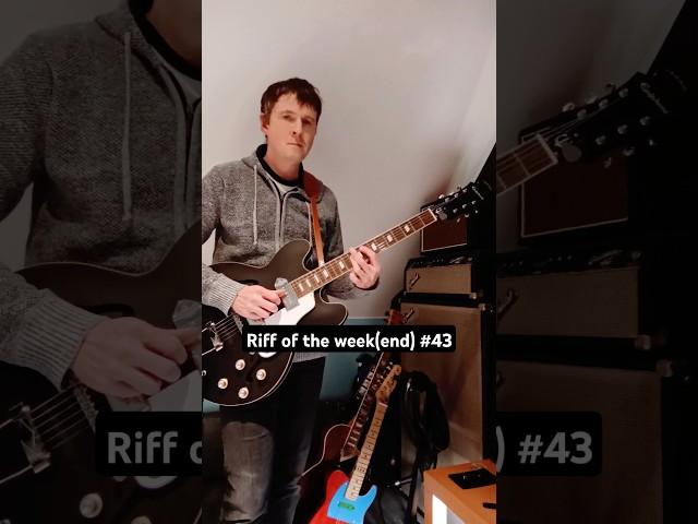 Riff of the week(end) #43 ...#epiphone #epiphonecasino #guest