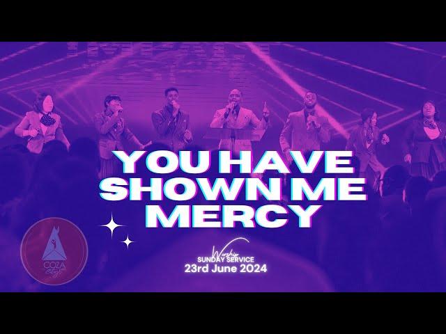 You have Shown me Mercy | Worship moments with COZA City Music | @#COZASundays 23-06-2024