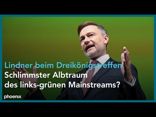 FDP: Dreikönigstreffen der Liberalen u. a. mit Bundesvorsitzendem Christian Lindner