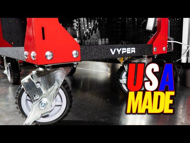 MADE in the USA! VYPER Industrial Cart with 1,250 lbs Capacity