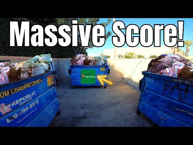 Massive Score! ASMR Voiceless Dumpster Diving No Talking   S3E33 #dumpsterdiving #asmr