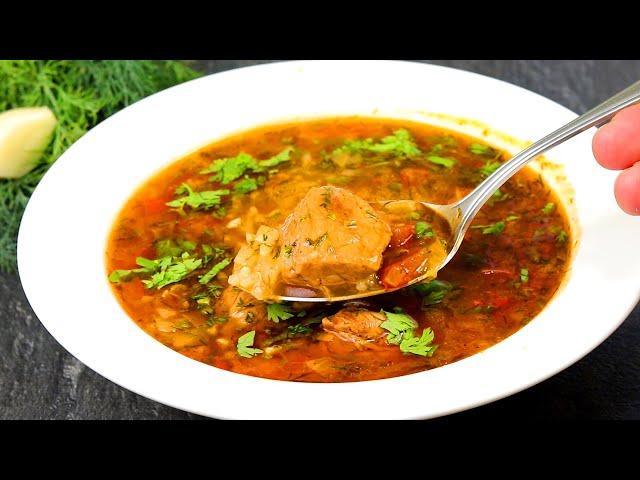 Суп ХАРЧО - такой вкусный, что захочешь еще! Семья просто обожает когда я так готовлю суп Харчо