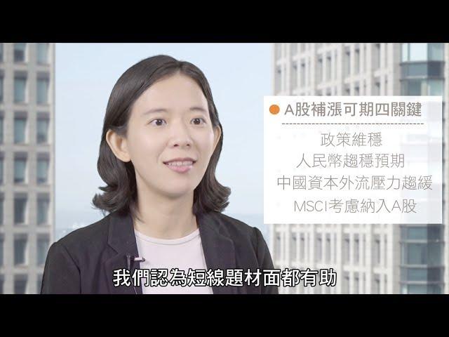 【1分鐘投資洞察】四個關鍵　告訴你為什麼A股補漲可期