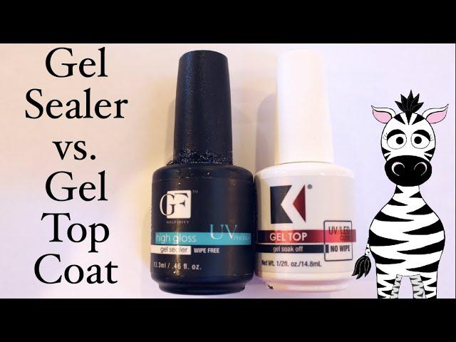 Gel Sealer VS Gel Top Coat