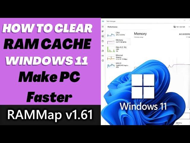 How to Clear RAM Cache in Windows 11 to Make PC Faster