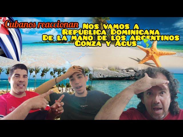 Nos vamos  los 3 a la playa más famosa de República Dominicana de la mano de @GonzaDeViaje