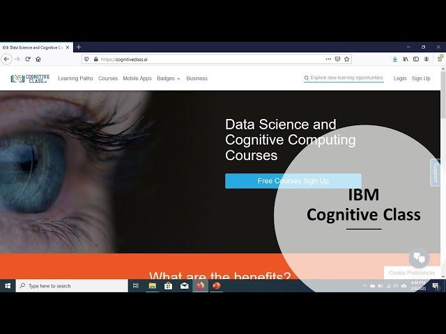 IBM Cognitive Class Courses 1