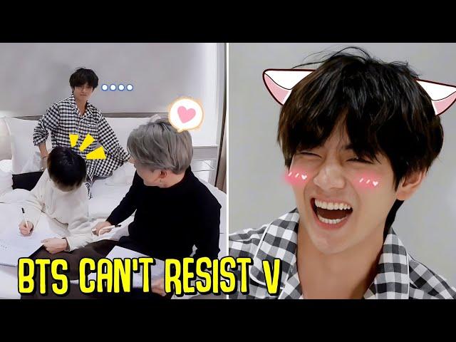 BTS and Staff Can't Resist V - BTS Taehyung Cute Moments