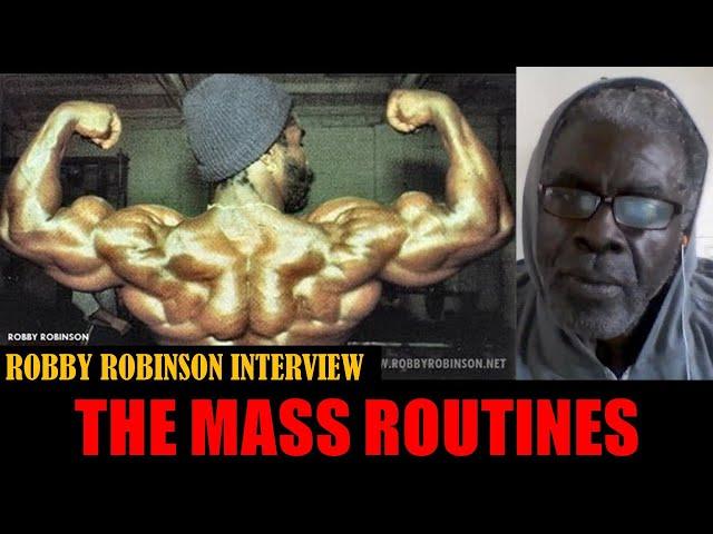 ROBBY ROBINSON EXPLAINS HIS MASS ROUTINES: THE BLACK PRINCE INTERVIEWS!