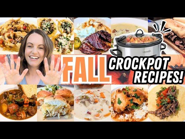 10 BEST Fall Crockpot Recipes: Perfect Comfort Food!