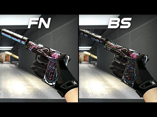 CSGO USP-S | Neo-Noir - Skin showcase all floats [4K60FPS]