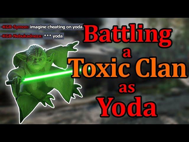Toxic Clan Thinks I'm Cheating as Yoda | Supremacy | Star Wars Battlefront 2
