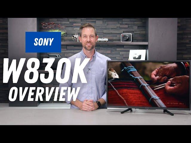 Sony KD32W830K 32 Inch Smart TV Overview