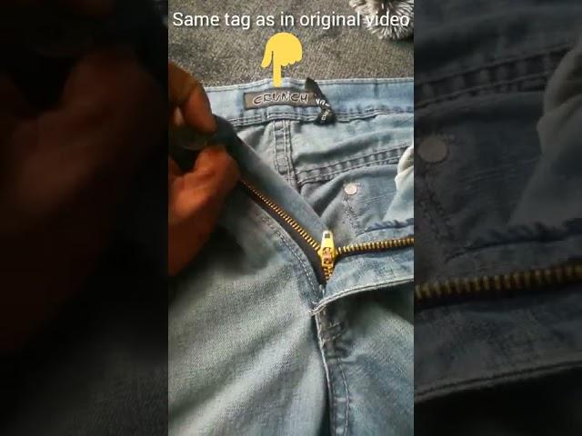 VALIDATED... (Update On How To Easily Fix A Broken Pants Zipper)