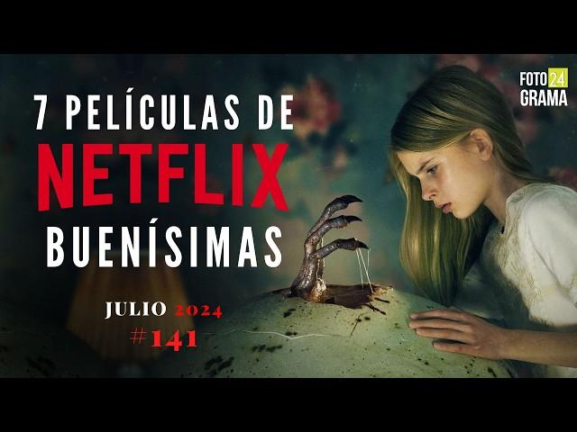 ¿No sabes qué ver? 7 Buenas Películas IMPERDIBLES en NETFLIX | Fotograma 24 con David Arce