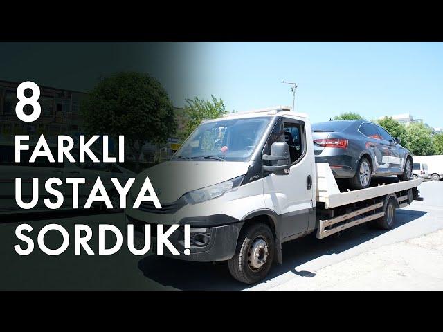 OTO SANAYİYE EN AZ GELEN / EN ÇOK GELEN ARAÇLAR