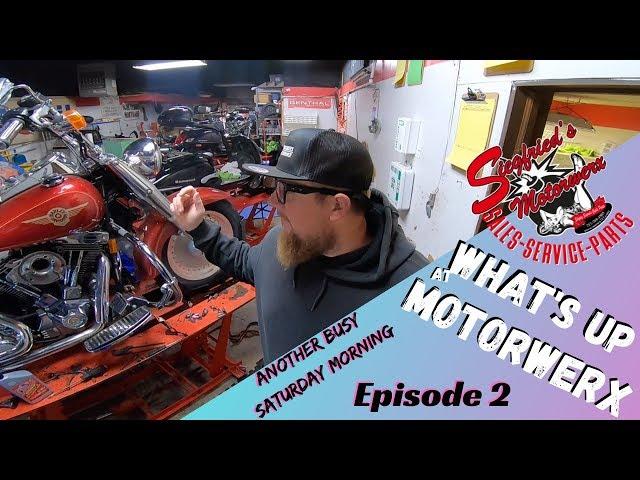 A Satur"DAY" in the life of a small motorcycle shop owner VLOG episode 2