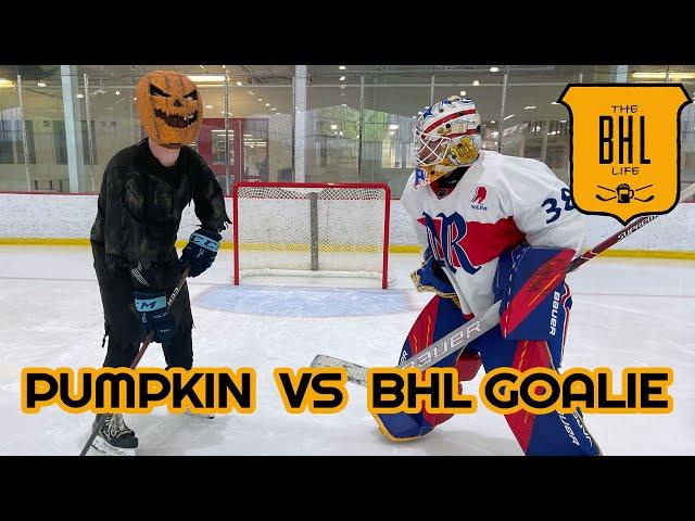 Pumpkin vs BHL Goalie