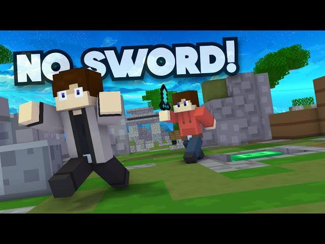 Bloxd.io Bedwars But I Can't Use Any Sword! || Bloxd man