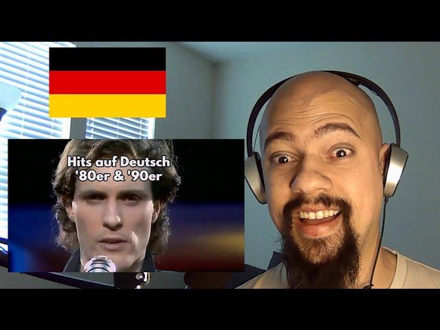 American Reacts To 100 Hit Songs in German of the '80s & '90s